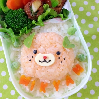 簡単キャラ弁☆みきゃんのお弁当♪